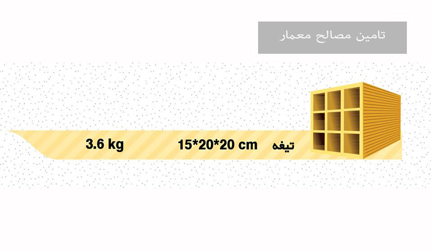 تیغه    20*20*15